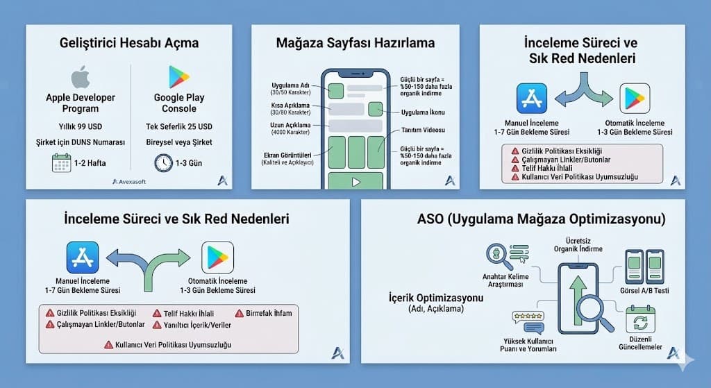 2. Uygulama Mağaza Sayfasını Hazırlama