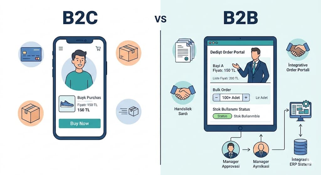 3. B2B E-Ticaret Hangi Sektörlerde Yaygın?