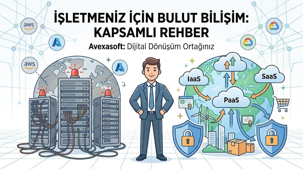 bulut bilişim cloud computing KOBİ işletmeler için altyapı ve maliyet avantajları