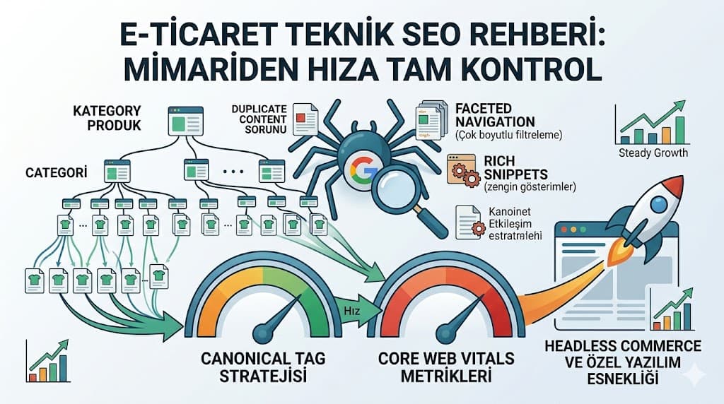 E-Ticaret SEO Uyumlu Yazılım Mimarisi