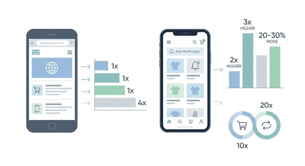 2. Web Sitesi ile Mobil Uygulama Arasındaki Temel Fark