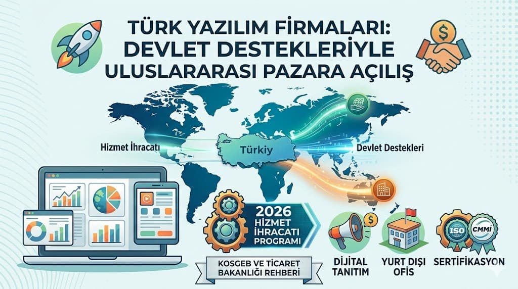 Hizmet İhracatı Teşvikleri Yazılım Firmaları 2026