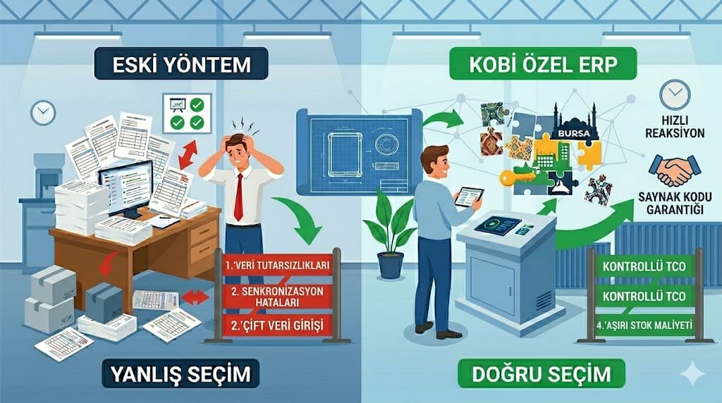 KOBİ'ler İçin ERP İhtiyaç Belirtileri