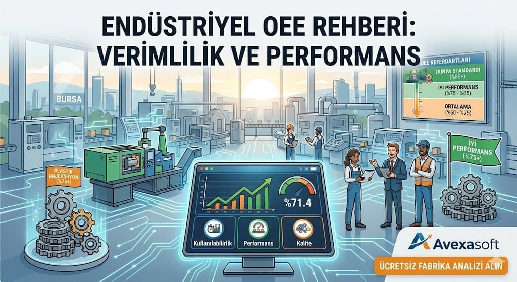 oee nedir fabrikada verimlilik hesaplama