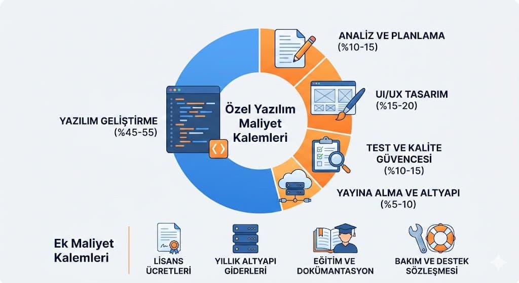 4. Hazır Yazılımla Maliyet Karşılaştırması