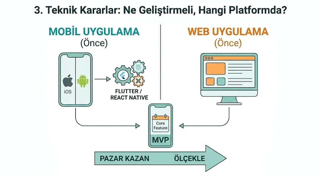 2. MVP Kavramını Anlayın: Mükemmel Değil, Yeterli