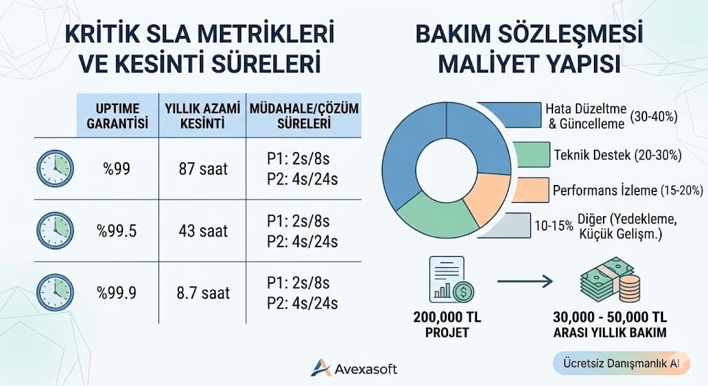 2. Yazılım Bakım Sözleşmesi Neleri Kapsar?