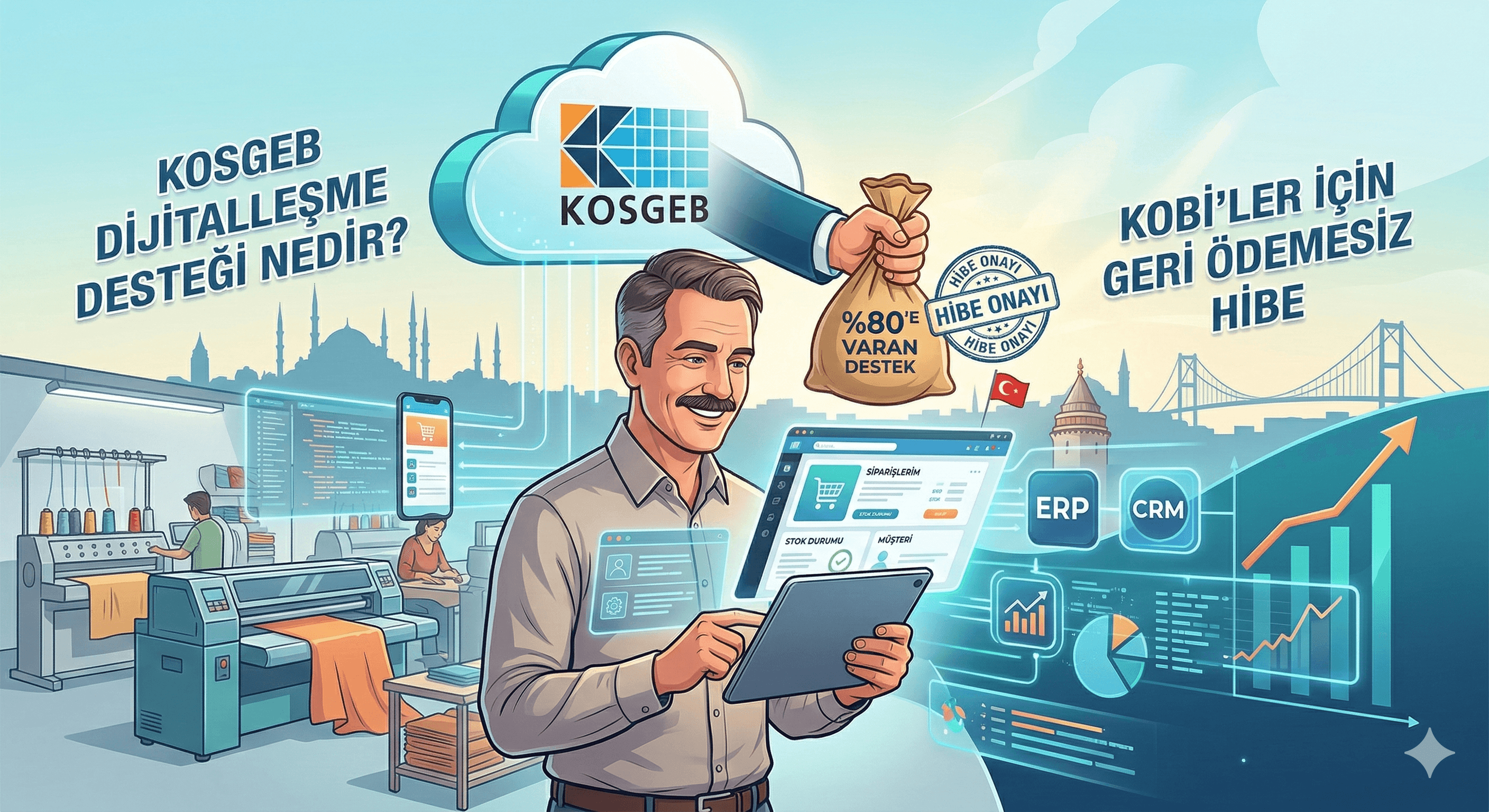 KOSGEB Dijitalleşme Desteği Nedir? Kimler Yararlanabilir? [2025 Rehberi]