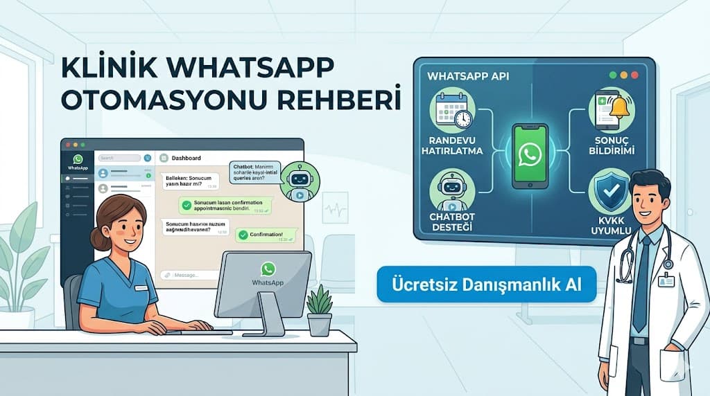 klinik whatsapp otomasyonu